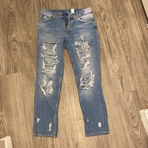 H&M Denim Boyfriend Jeans
